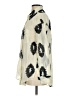 MNG Print Ivory Long Sleeve Blouse Size 4 - photo 5