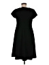 Merona Solid Black Casual Dress Size M - photo 2