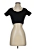 Zara Black Short Sleeve Top Size XS - photo 1