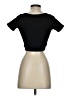 Zara Black Short Sleeve Top Size XS - photo 2