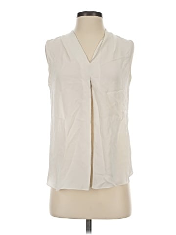 Elie Tahari Sleeveless Silk Top (view 1)