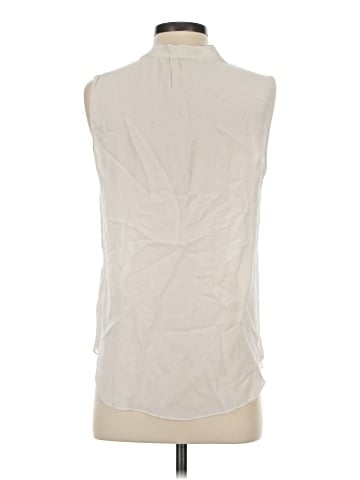 Elie Tahari Sleeveless Silk Top (view 2)