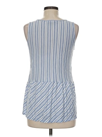 Vintage America Blues Sleeveless Blouse (view 2)