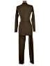 Missguided Brown Green Jumpsuit Size 6 - photo 2