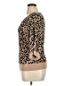 By Design Animal Print Tan Pullover Sweater Size XL - photo 5
