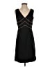 B. Moss Chevron-herringbone Black Cocktail Dress Size 2 - photo 1