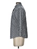 Talbots Print Gray 3/4 Sleeve Button-Down Shirt Size 4 - photo 5