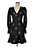 Joie 100% Polyester Hearts Black Cocktail Dress Size 6 - photo 1