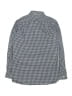 Nordstrom 100% Cotton Houndstooth Gray Long Sleeve Button-Down Shirt Size 14 - photo 2