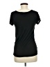 Say Anything Teal Black Short Sleeve Top Size M - photo 2