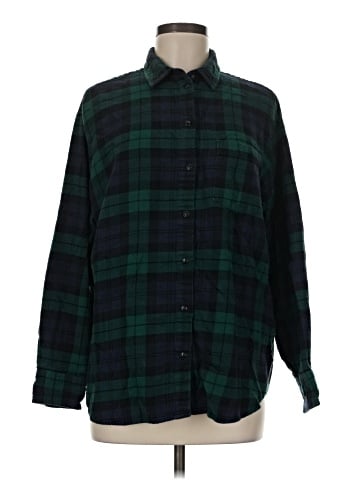 Gap Long Sleeve Button-Down Shirt (view 1)