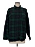 Gap 100% Cotton Plaid Green Long Sleeve Button-Down Shirt Size M - photo 1