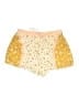 Sincerely Jules 100% Nylon Floral Yellow Shorts Size S - photo 1