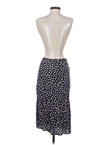 Madewell Drawstring Midi Slip Skirt in Sweet Floral (view 2)
