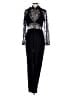 Self-Portrait Black Jumpsuit Size 10 - photo 1
