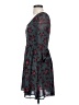 Madewell 100% Polyester Floral Gray Casual Dress Size 00 - photo 5