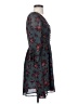 Madewell 100% Polyester Floral Gray Casual Dress Size 00 - photo 4