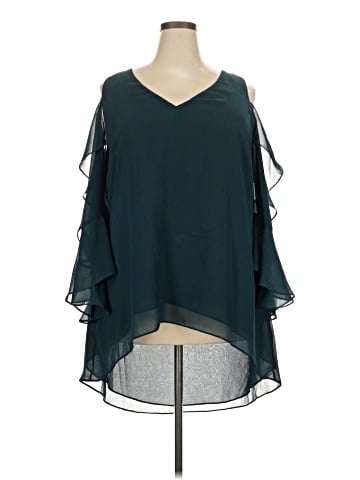 City Chic 3/4 Sleeve Blouse (view 1)