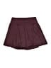 Popflex Solid Burgundy Casual Skirt Size L - photo 1