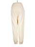 Automet Solid Ivory Casual Pants Size L - photo 2