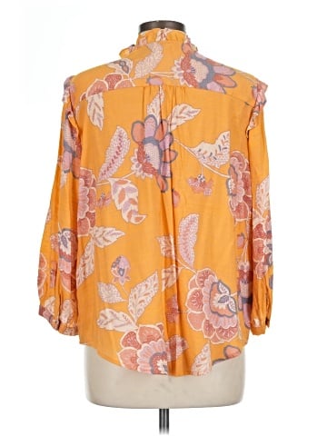LC Lauren Conrad 3/4 Sleeve Blouse (view 2)