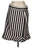 Ann Taylor Stripes Ivory Casual Skirt Size 12 (tall) - photo 1