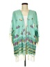 Selfie Couture Teal Kimono Size Med - Lg - photo 1