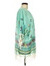 Selfie Couture Teal Kimono Size Med - Lg - photo 4