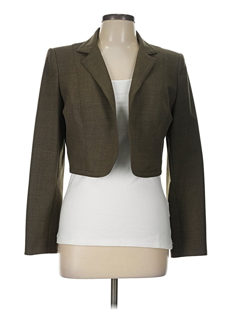 Pre-owned Anne Klein Blazer Jacket In Brown