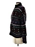 Talbots 100% Wool Print Black Wool Pullover Sweater Size S - photo 5