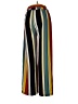 Assorted Brands Stripes Black Casual Pants Size M - photo 2