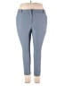 Express Solid Blue Dress Pants Size 18S - photo 1
