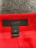 J.Crew 100% Recycled Polyester Solid Red Casual Skirt Size 4 (petite) - photo 4