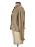 Express 100% Rayon Stripes Tan Long Sleeve Blouse Size S - photo 5