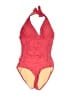 Unbranded Solid Red One Piece Swimsuit Size L (estimated) - photo 1