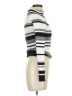 Just Fab Stripes Ivory Turtleneck Sweater Size M - photo 4