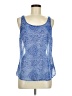 Old Navy 100% Polyester Blue Sleeveless Blouse Size M - photo 1