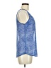 Old Navy 100% Polyester Blue Sleeveless Blouse Size M - photo 4