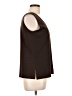 misook 100% Acrylic Brown Sleeveless Top Size L - photo 4