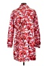 Lands' End 100% Polyester Red Raincoat Size 10 - photo 2