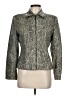 Town & Travel 100% Polyester Paisley Gold Jacket Size 8 - photo 1
