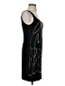 Bisou Bisou Graphic Black Cocktail Dress Size 4 - photo 4