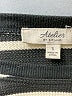 Atelier Stripes Ivory Short Sleeve Turtleneck Size S - photo 7