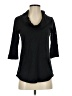 Neon Buddha Black 3/4 Sleeve Top Size XS - photo 1