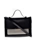 Bhailiu 100% Leather Color Block Black Leather Satchel One size - photo 1