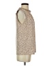 Adrianna Papell Tan Sleeveless Blouse Size S - photo 4