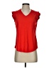 Adrianna Papell Red Sleeveless Blouse Size XS - photo 1