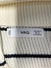 MNG Ivory Sweater Vest Size S - photo 7