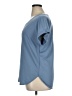 Cupio Blue Short Sleeve Top Size XL - photo 5