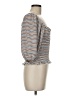 Ann Taylor LOFT Gray 3/4 Sleeve Top Size M - photo 4